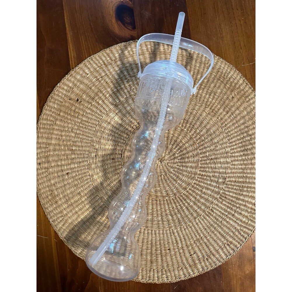 Large ICEE plastic drinking cup